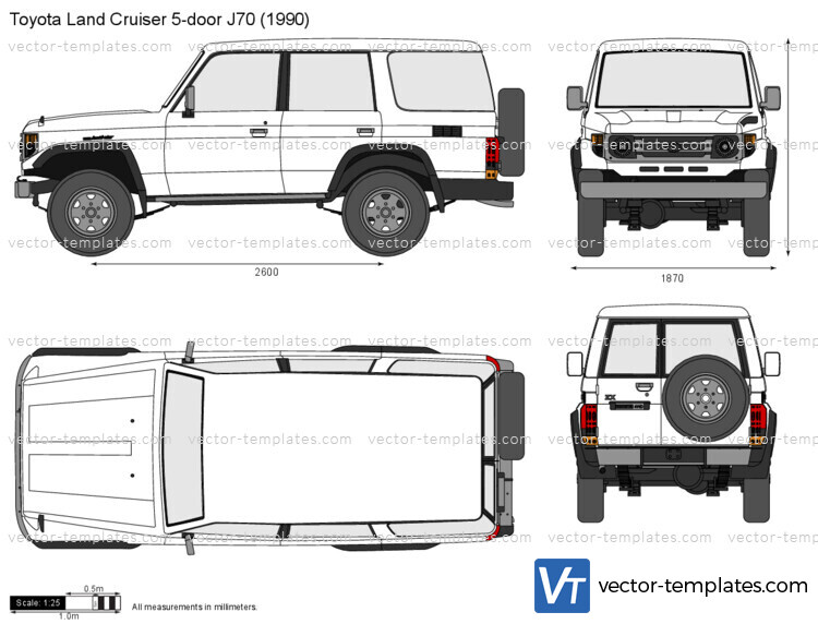 Toyota Land Cruiser 5-door J70