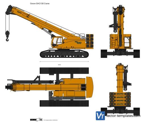 Grove GHC130 Crane