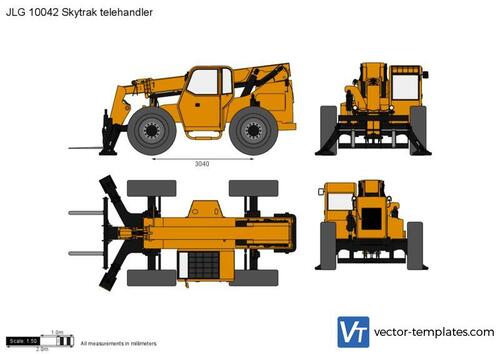 JLG 10042 Skytrak telehandler