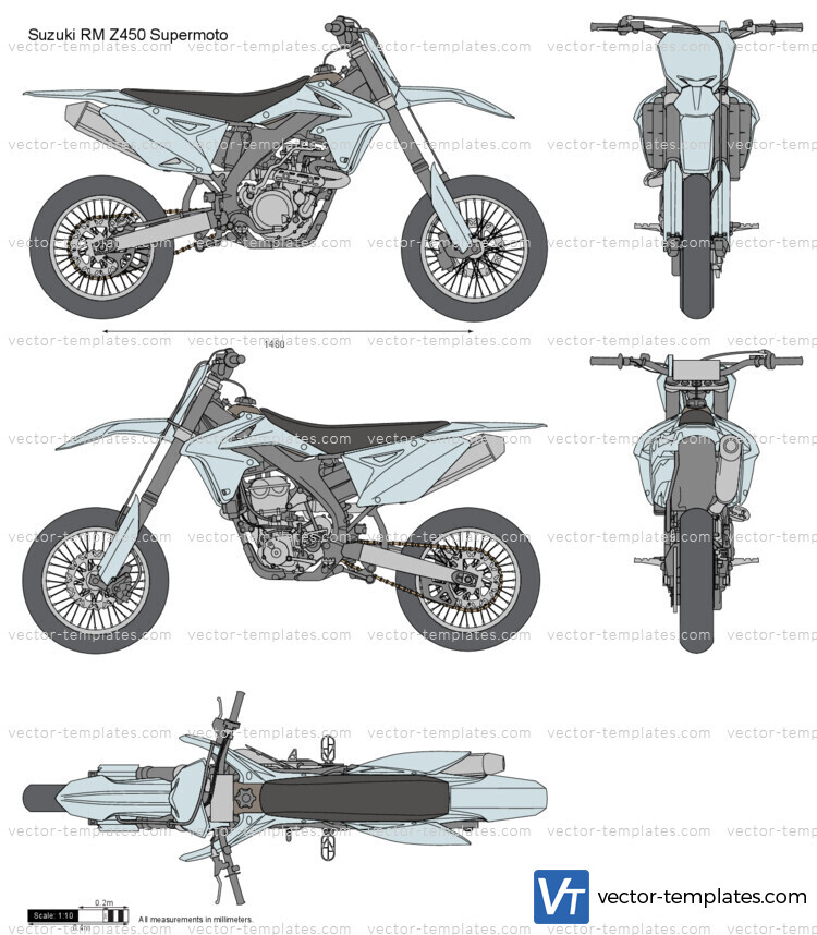 Suzuki RM Z450 Supermoto