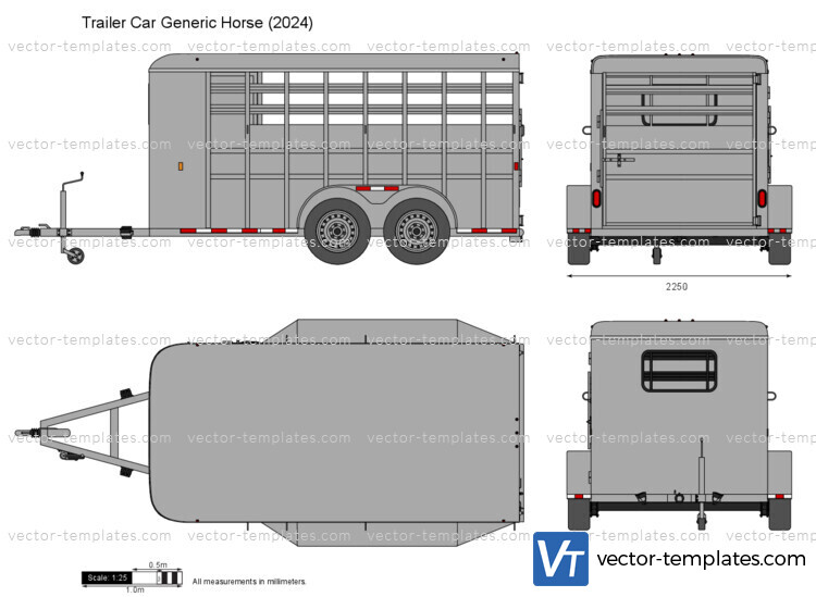 Trailer Car Generic Horse