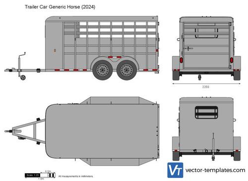 Trailer Car Generic Horse