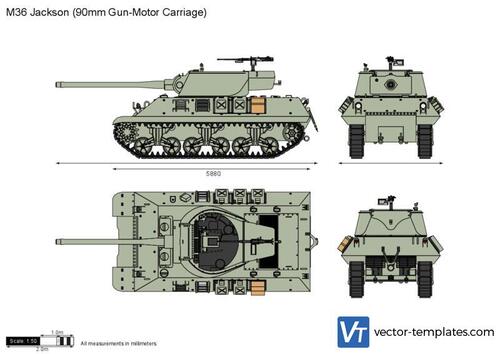 M36 Jackson (90mm Gun-Motor Carriage)