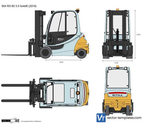 Still RX 60 3.5 forklift