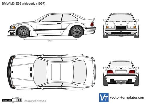 BMW M3 E36 widebody