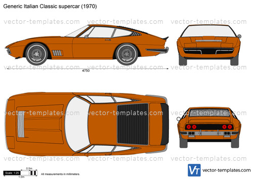 Generic Italian Classic supercar