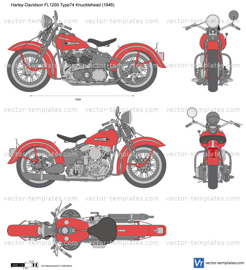 Harley-Davidson FL1200 Type74 Knucklehead