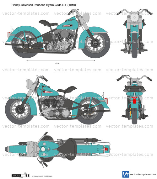 Harley-Davidson Panhead Hydra-Glide E F