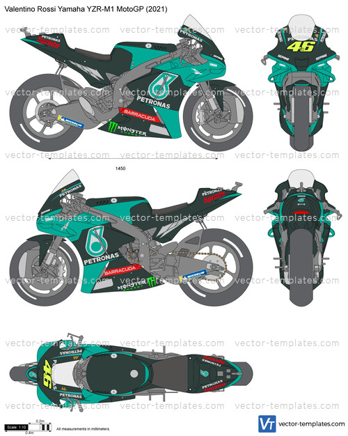 Valentino Rossi Yamaha YZR-M1 MotoGP
