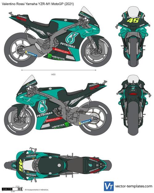 Valentino Rossi Yamaha YZR-M1 MotoGP