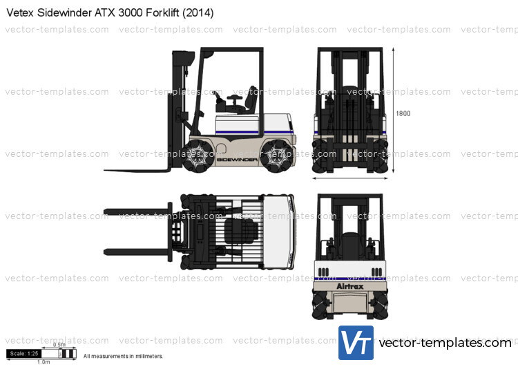 Vetex Sidewinder ATX 3000 Forklift