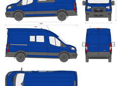 Ford Transit Double cab L2H2 350