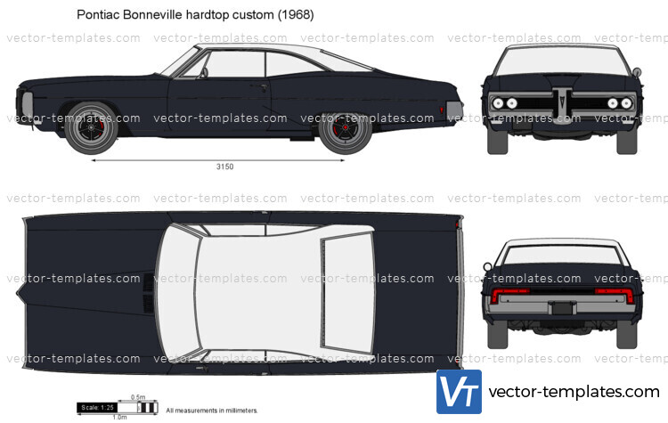 Pontiac Bonneville hardtop custom