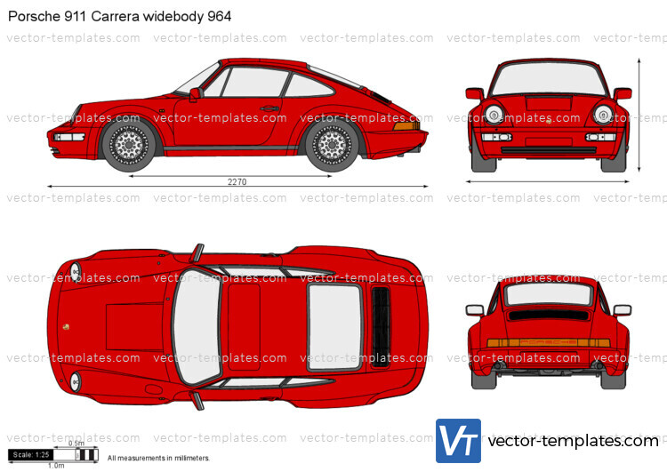 Porsche 911 Carrera widebody 964