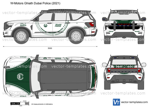 W-Motors Ghiath Dubai Police