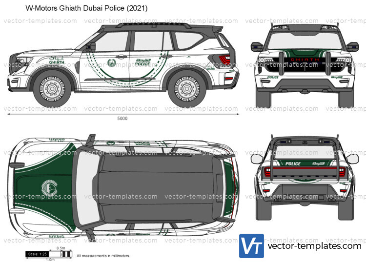 W-Motors Ghiath Dubai Police