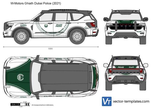 W-Motors Ghiath Dubai Police