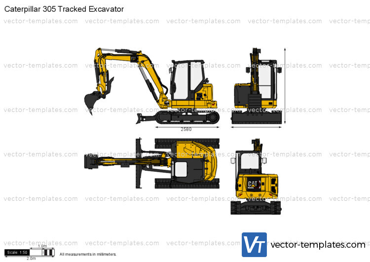 Caterpillar 305 Tracked Excavator