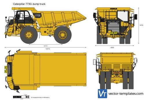 Caterpillar 773G dump truck