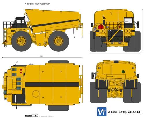 Caterpillar 793C Watertruck