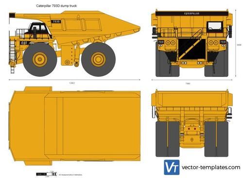 Caterpillar 793D dump truck