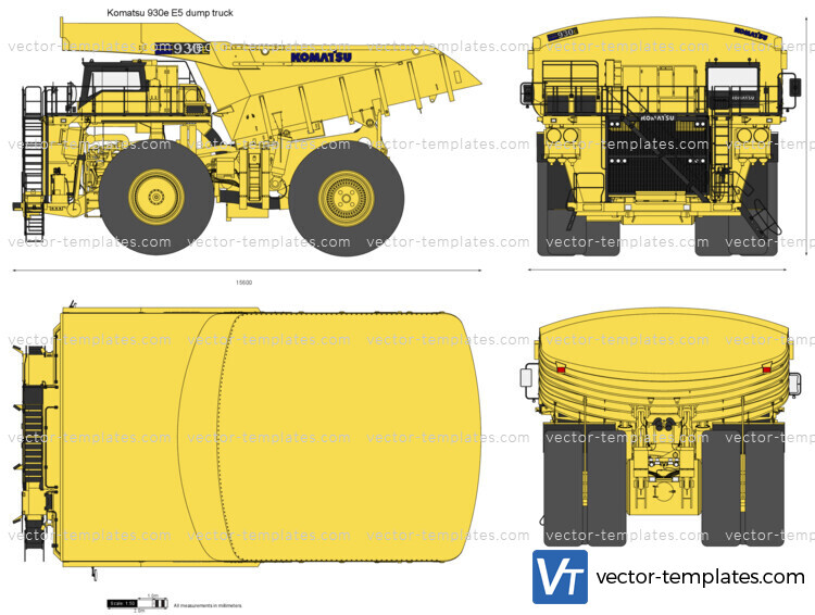 Komatsu 930e E5 dump truck