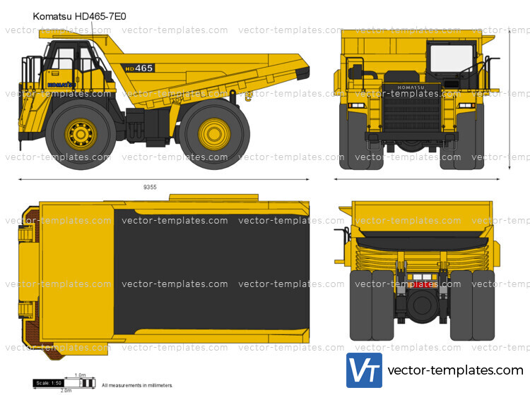 Komatsu HD465 7eo