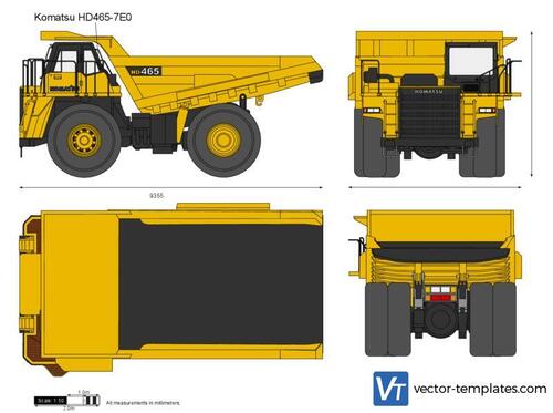 Komatsu HD465 7eo