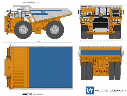 Belaz-75603 Dump Truck