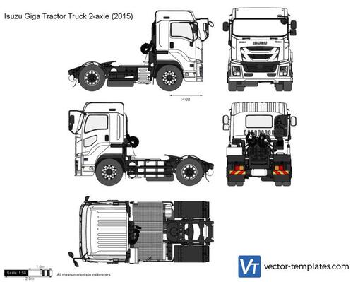 Isuzu Giga Tractor Truck 2-axle