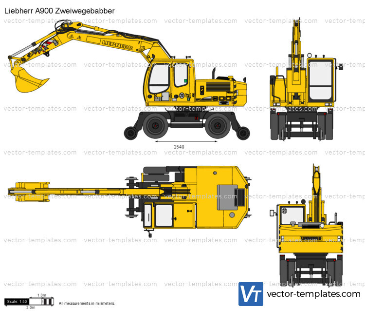 Liebherr A900 Zweiwegebabber