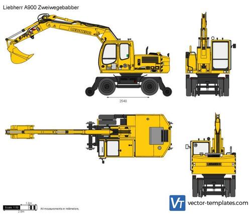 Liebherr A900 Zweiwegebabber