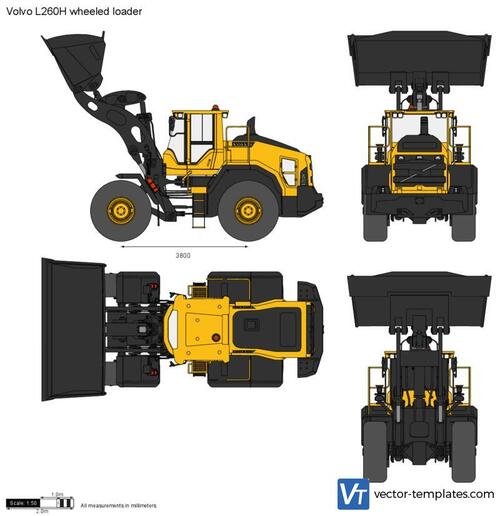 Volvo L260H wheeled loader