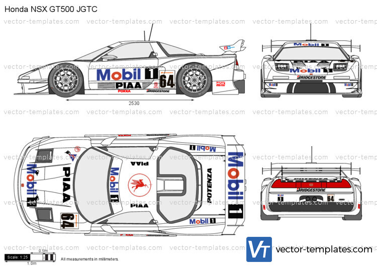 Honda NSX GT500 JGTC