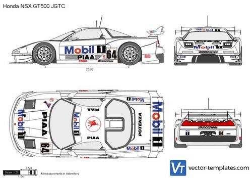 Honda NSX GT500 JGTC