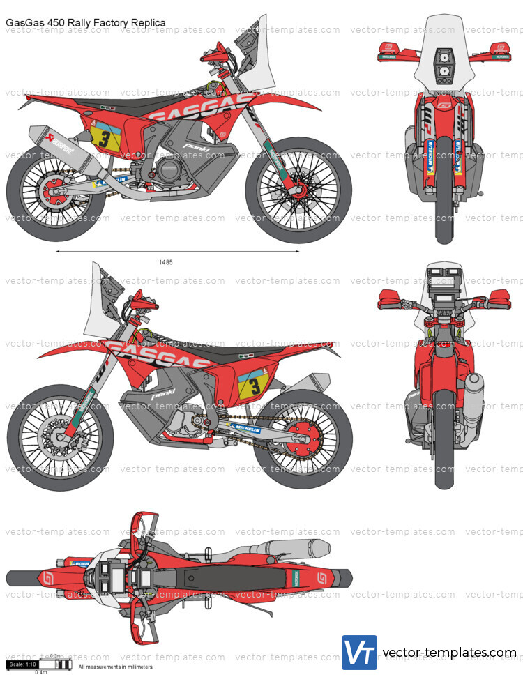 GasGas 450 Rally Factory Replica