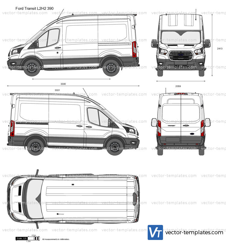 Ford Transit L2H2 390