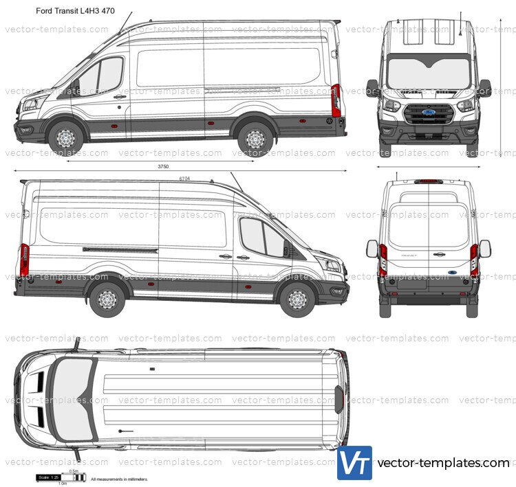 Ford Transit L4H3 470