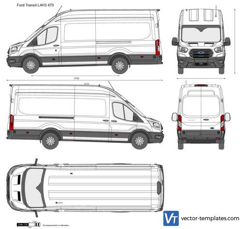 Ford Transit L4H3 470