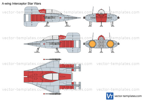 A-wing Interceptor Star Wars