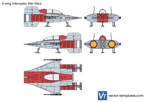 A-wing Interceptor Star Wars