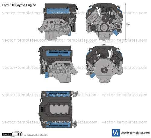 Ford 5.0 Coyote Engine