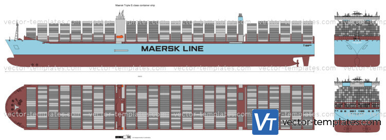 Maersk Triple E-class container ship