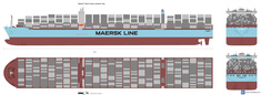 Maersk Triple E-class container ship
