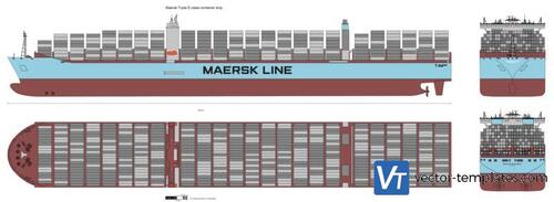 Maersk Triple E-class container ship