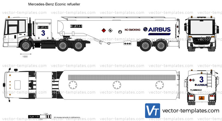 Mercedes-Benz Econic refueller