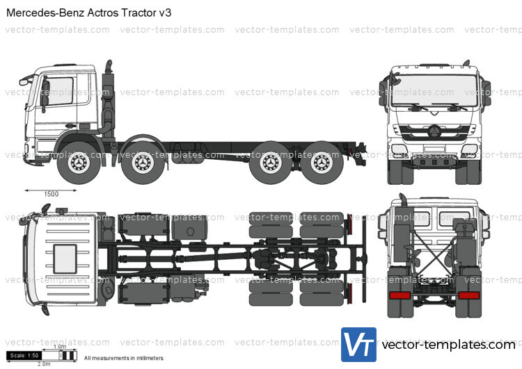 Mercedes-Benz Actros Tractor v3