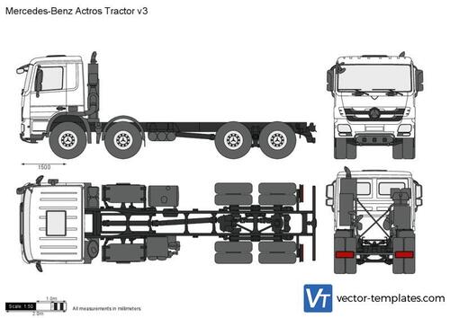 Mercedes-Benz Actros Tractor v3