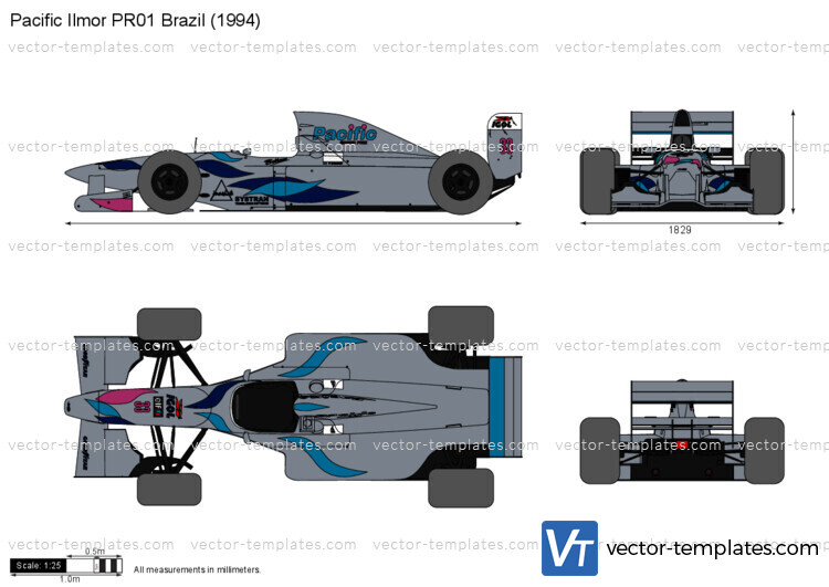 Pacific Ilmor PR01 Brazil