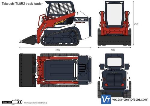 Takeuchi TL8R2 track loader